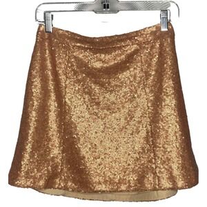 Decree skirt Sequin Mini skater fairycore Size Medium princess greek shiny lined